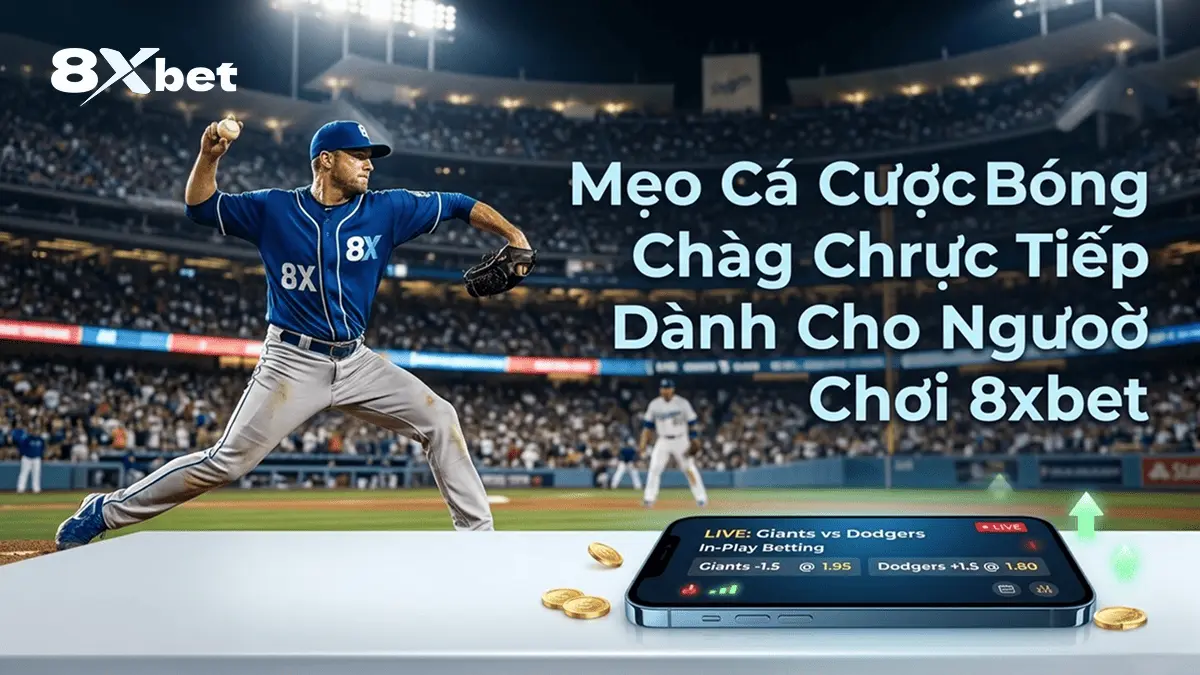 Mẹo Cá Cược Bóng Chày Trực Tiếp Dành Cho Người Chơi 8xbet