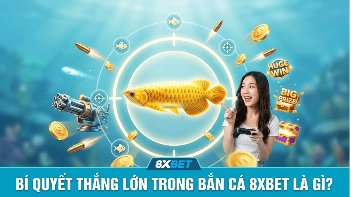 Bí Quyết Thắng Lớn Trong Bắn Cá 8xbet Là Gì